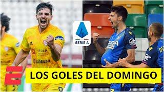 TODOS LOS GOLES del domingo en Italia. DOBLETE de Giovanni Simeone contra el Torino | Serie A