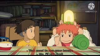 Ponyo & Sosuke’s Feet Scene!