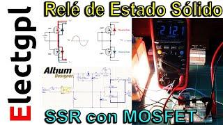 SSR (Relé Estado Sólido) con MOSFET BPS | Reemplazo de TRIAC | Sponsor Altium Designer