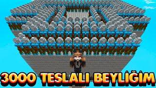 3000 TESLALI RAİDLENEMEZ BEYLİĞİM - Minecraft Craftrise The Kingdoms