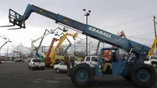 Forward Reach Forklift Gradall 544 10,000 LB 48' 4x4 Cummins Diesel Telehandler FOR SALE $28,995