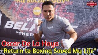 Oscar De La Hoya "Fighting Again Saved My Life" | Triller Fight Club