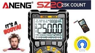 ANENG SZ20 CHEAP-O Multimeter Review & Teardown!