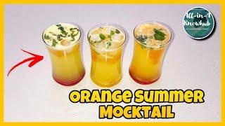 Orange Summer mocktail