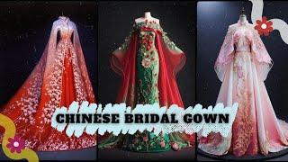 Chinese Wedding Gown | Chinese Bridal Gown | Chinese Bridal Dress | #wedding #trend