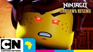 Nya and Jay Showdown | Ninjago Dragons Rising | @CartoonNetworkAfrica