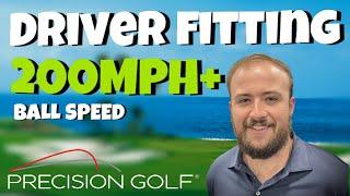 Driver Fitting - Precision Golf's Club-Fitter & BIG HITTER