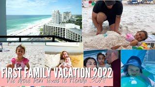 FIRST VACATION AS A FAMILY OF 4 | TEXAS TO FLORIDA 30A with baby and 5 year old | XoJuliana