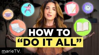 How I Manage My Time — 5 Tips To Win At Anything In Life | Marie Forleo