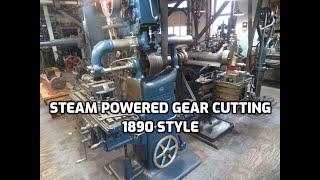 Steam Powered Machine Shop 85: Gear Cutting 1890 style