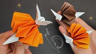 Origami Spiral Snail – Beautiful and Unique Paper Model