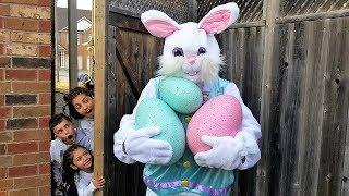 Easter Egg hunt Surprise Toys Challenge for Kids