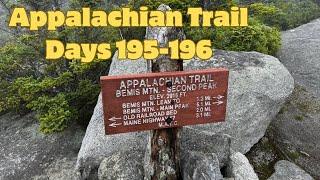 Appalachian Trail 2024 Days 195-196: Bemis Mtn to Sabbath Day Pond Lean-to to Rangeley