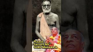 Please Satisfy My Guru Maharaja - Prabhupada 0430