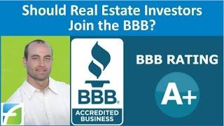 Should Real Estate Investors Join the BBB