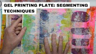 Segmenting with the GelliArts Gell Printing Plate