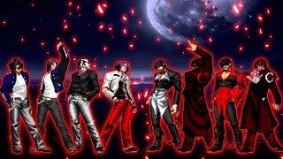 [KOF Mugen] Red Flames Kyo Team VS. Red Flames Iori Team