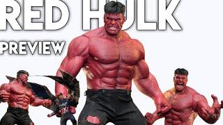 HOT TOYS Sideshow Collectibles RED HULK Captain America Brave New World Action Figure Preview