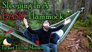 Sleeping In My TICKET TO THE MOON Hammock