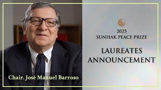 2025 Sunhak Peace Prize Laureates Announcement