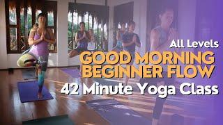 40 Minute Yoga Class - Good Morning Flow Beginner Friendly Vinyasa