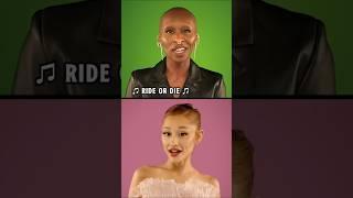 EPIC RAP BATTLE: Elphaba VS Glinda - Cynthia Erivo VS Ariana Grande (Upscaled 4K)#arianagrande#edit