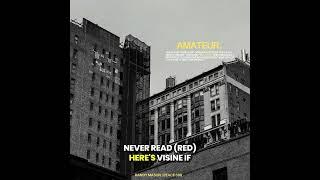 Randy Mason | Amateur | Lyric video | #RAP #BEATS #NYC #HIPHOP #goldenera #soul #boombap #lyrics