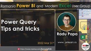 Power Query Tips and Tricks | Radu Popa