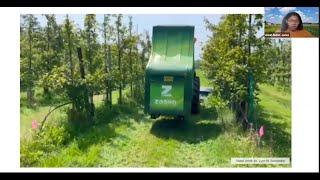 Electric Weeding in Organic Perennial Crops