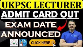 UKPSC Lecturer Exam 2025 | UKPSC Lecturer Vacancy 2024 | UKPSC POLYTECHNIC LECTURER #ukpscexsam2025