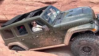 Jeep Wrangler 392 with 40s on Metal Masher in Moab, Utah with Hoopers Overland Adventures