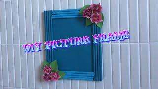 HOW TO MAKE DIY PICTURE FRAME | PAPER CRAFT