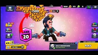 |BRAWL STAR| Colt Nonstop 500 trophies rush Gameplay. #brawlstar #colt #nonstoptrophies #nonstop