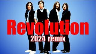 The Beatles 'REVOLUTION'  Reviving The 2nd Guitar To Restore The Original Power In New 2024 Remix