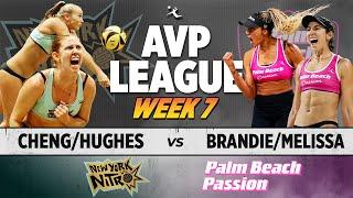 Cheng/Hughes vs. Humana-Paredes/Wilkerson | New York Nitro vs. Palm Beach Passion AVP LEAGUE WEEK 7