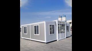 Yantai Longhe Strength factory foldable tiny home house expandable container casa