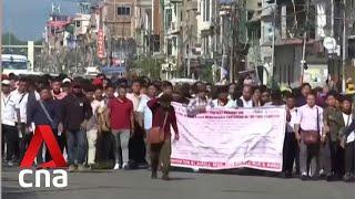 Tensions high in Indian state of Manipur after violent protests