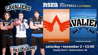 RSEQ D3 Football  Rimouski @ Ch.-St-Lambert [2024-11-02]