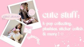  cute stuff! kpop collecting, san-x plushies, sticker collab, & more! ft. koreabuyandship | lgbt 