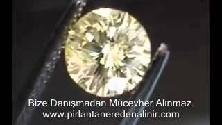 Pırlanta Tektaş Modelleri,Sarı Elmas, Yellow Diamond.GİA Roz Diamond