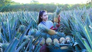 Cooking Pineapple cake and Pineapple rice fried in my homeland - Polin Lifestyle