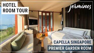  Capella Singapore - Premier Garden Room Tour #hotelreview