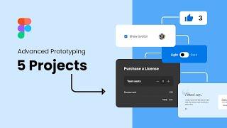 Figma Variables & Advanced Prototyping - Crash Course