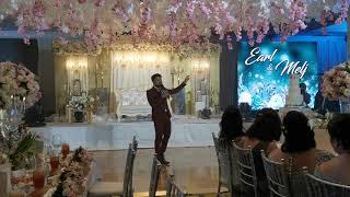 Moxx de Vera, Professional Host for Melj amd Earl Ringor Wedding Reception