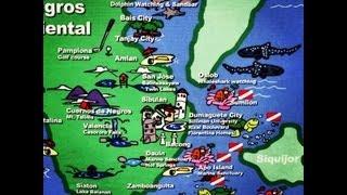 Dumaguete Negros Oriental Tourist Map by HourPhilippines.com