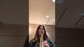 My Funny Valentine sax quartet arr. by Young Soprano Sax POV