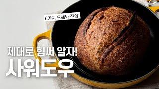 🫧사워도우는 다 건강하다? 사워도우의 오해와 진실 | 사워도우와 드라이이스트, 르방, 발효종 Sourdough Myths