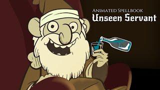 Animated Spellbook: Unseen Servant DnD 5E