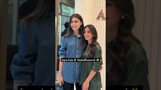 #iqraaziz & #SadafKanwal 