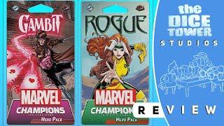 Marvel Champions: Gambit & Rogue Hero Packs Review